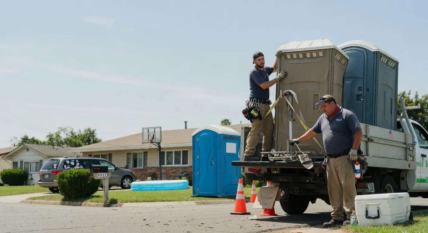 Porta Potty Rental in Palm Desert, CA near me